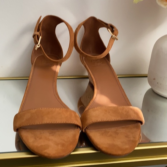 Tory Burch Savannah Wedge Sandal - Picture 2 of 8